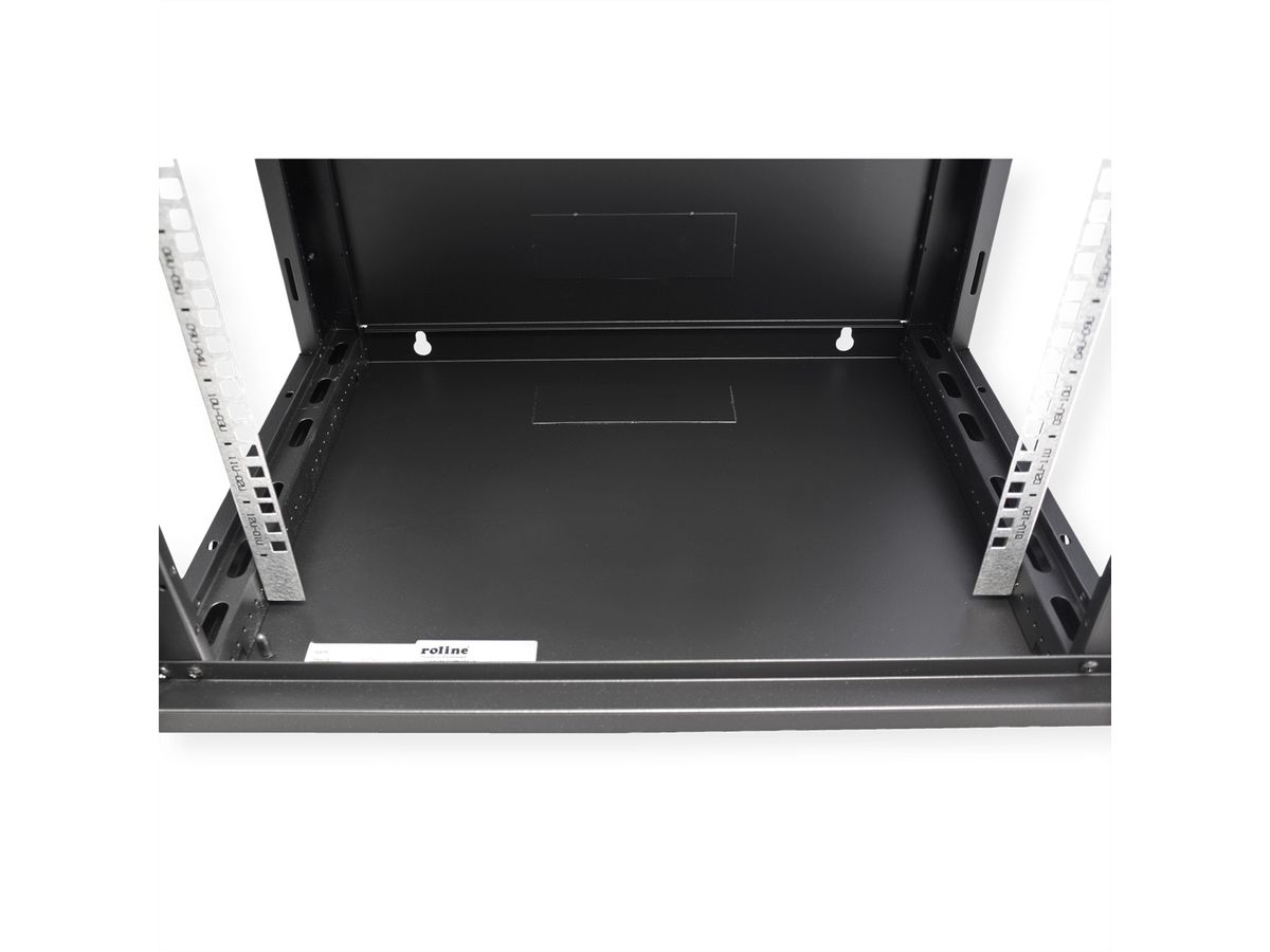ROLINE 19-Zoll Wandgehäuse Basic Plus 12HE, 600x450 BxT schwarz