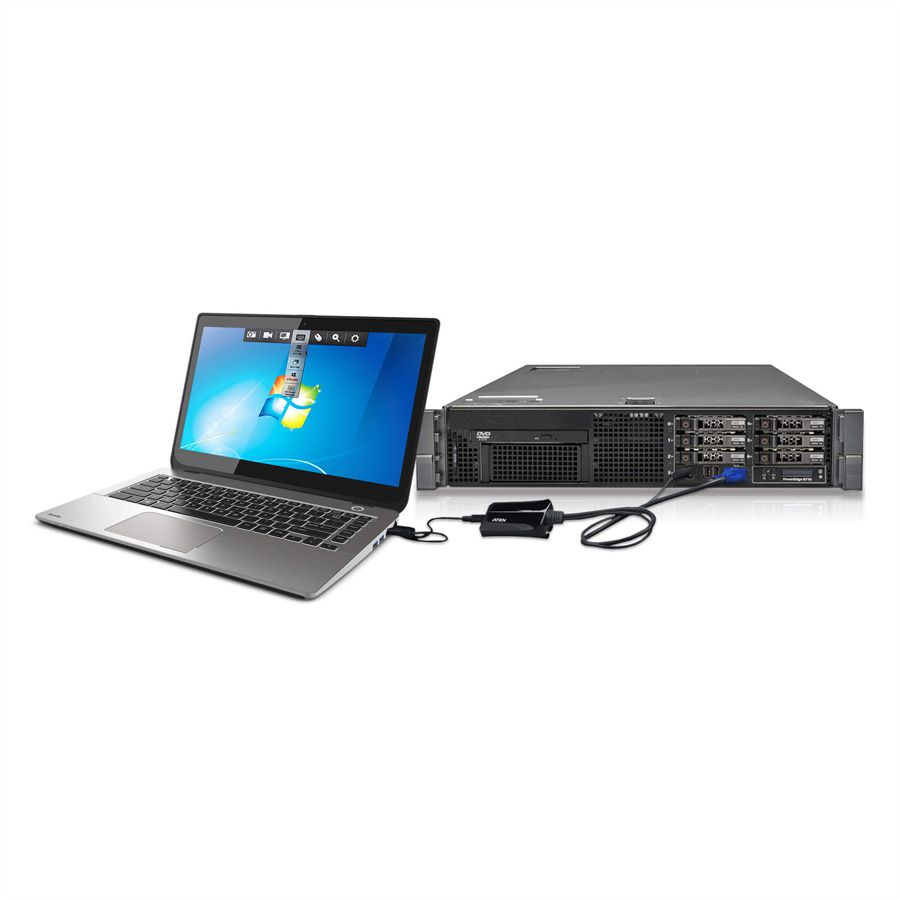 ATEN CV211 Laptop USB Konsolen Adapter