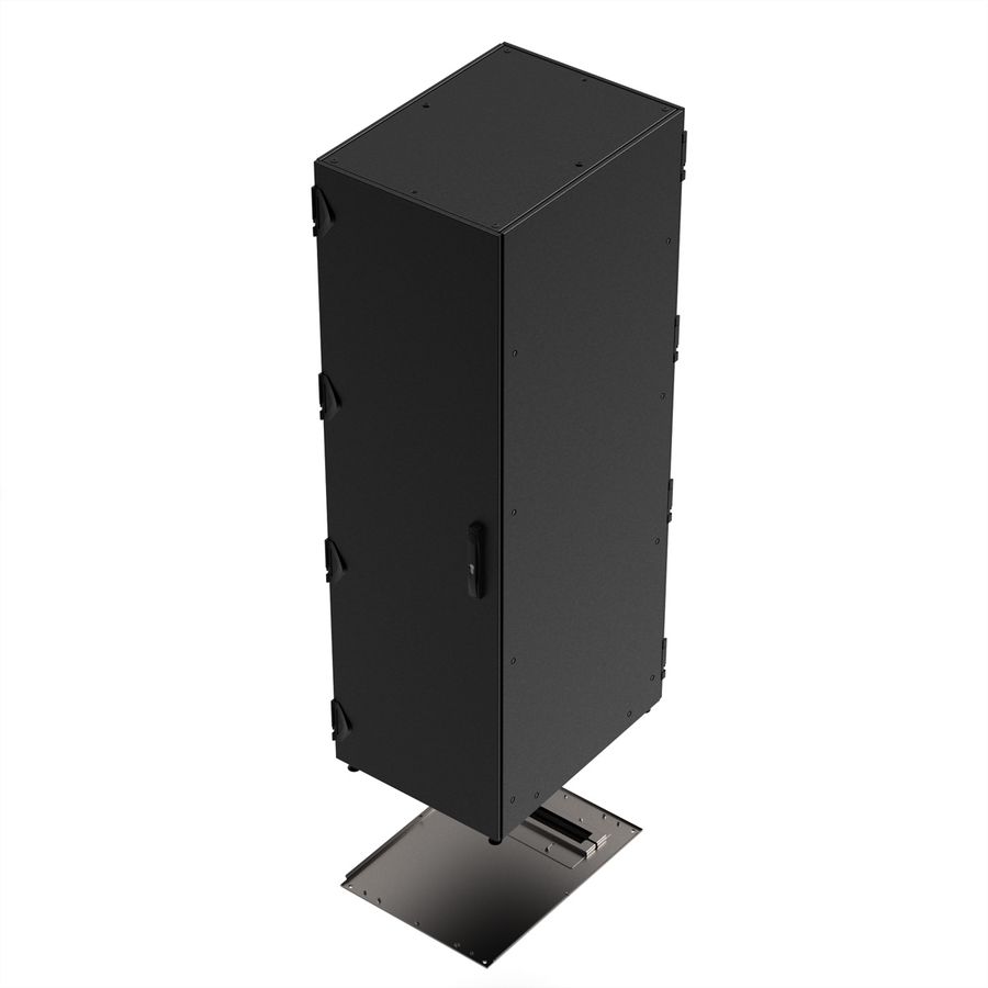 SCHROFF BODENPLATTE 600B 800T EMC KABELEING.