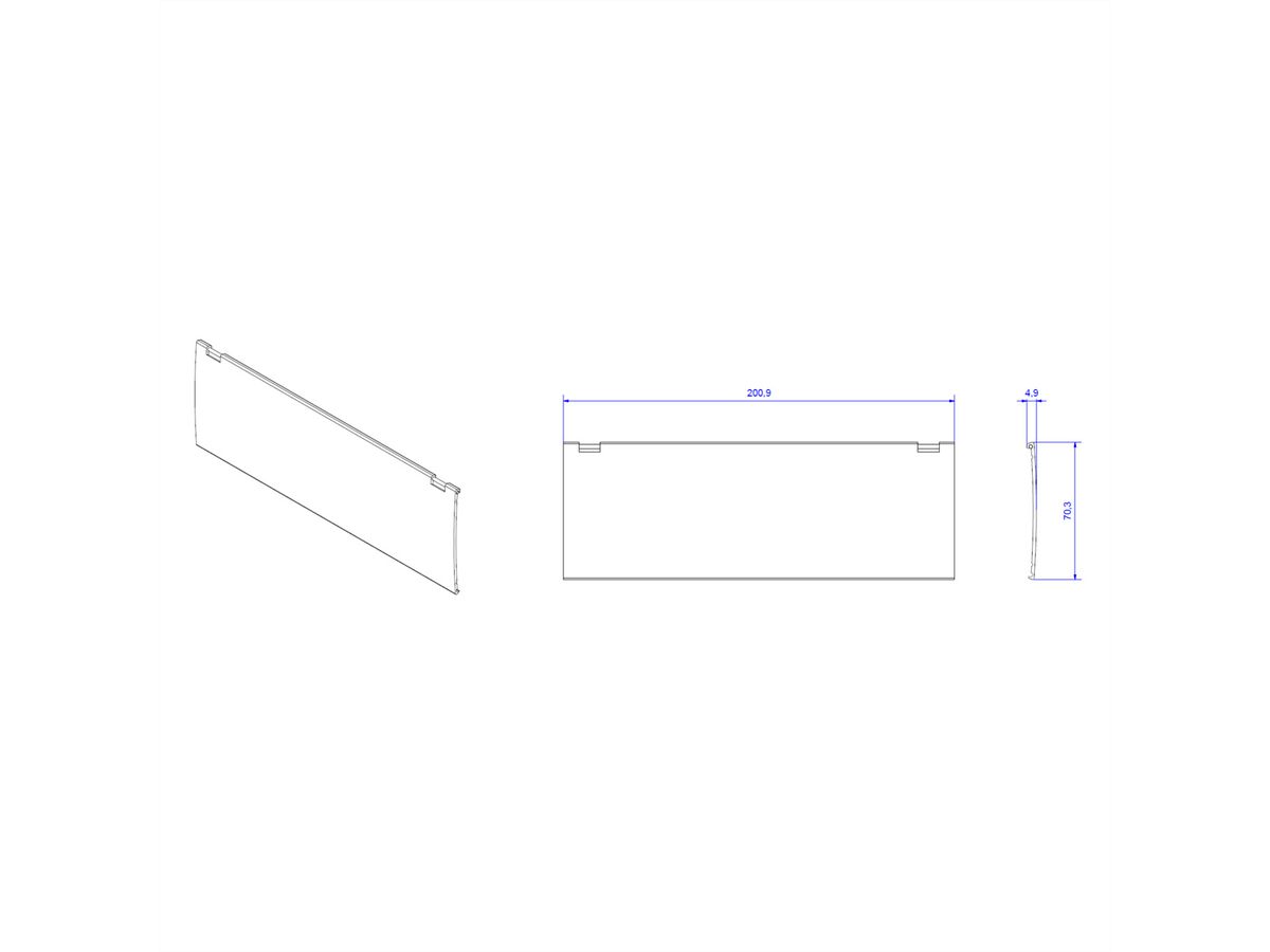 BACHMANN KAPSA Small Couvercle, argent