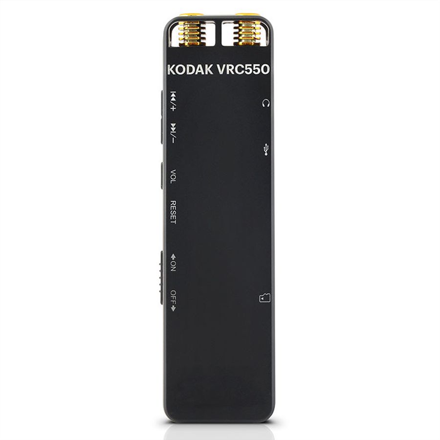 Kodak VRC550 digital voice recorder , 8GB - Black