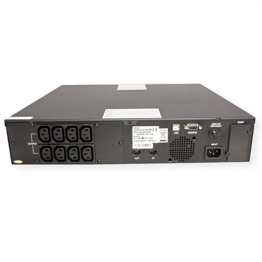 ROLINE LineSecure III 1000R - UPS Line Interactive, version rack 19"