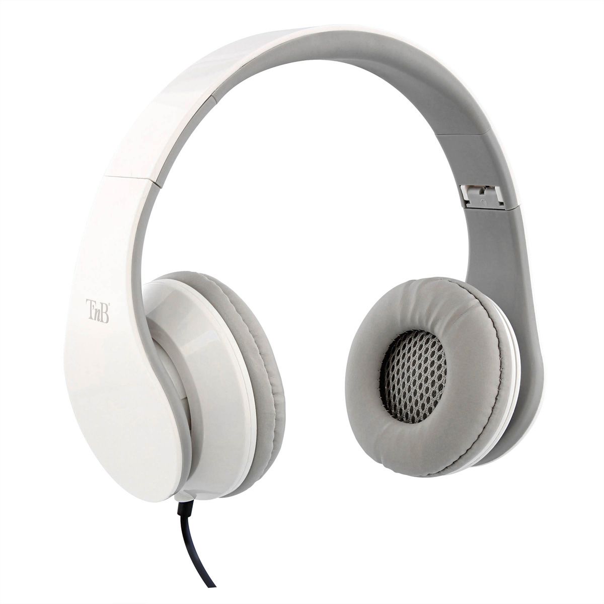 T'nB STREAM Kopfhörer, mit Kabel, weis, faltbar, 20-20000 HZ, 3.5mm Jack