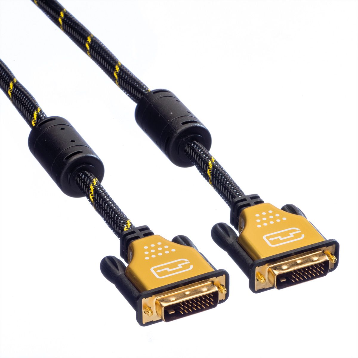 ROLINE GOLD Monitorkabel DVI, ST-ST, (24+1) dual link, 2 m