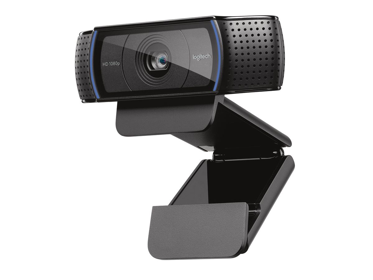 LOGITECH C920 Webcam 15 MP 1920 x 1080 pixels USB 2.0, noire