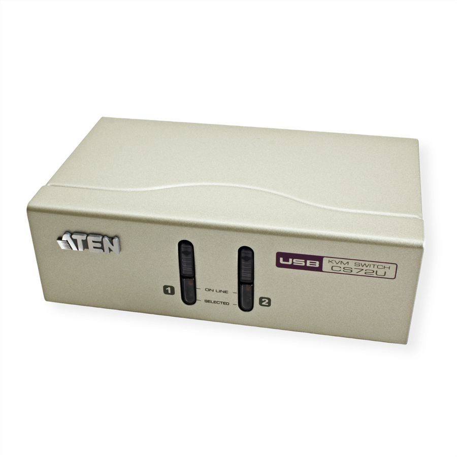 ATEN CS72U Commutateur KVM USB à 2 ports