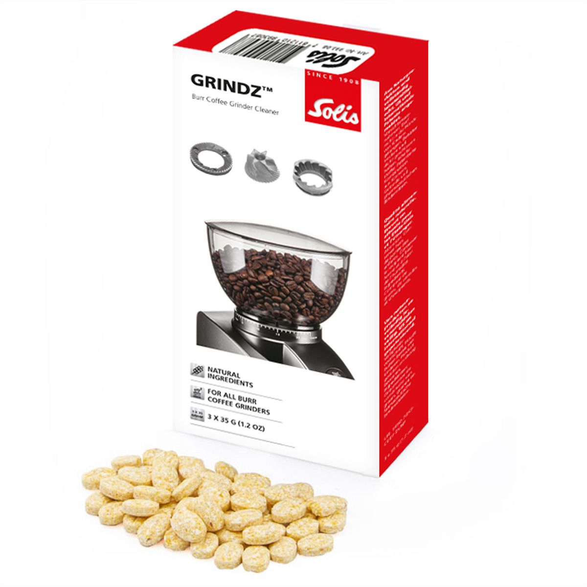 Solis Kaffeemahlwerkreiniger Grindz