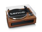 Lenco Plattenspieler LS-430, Braun