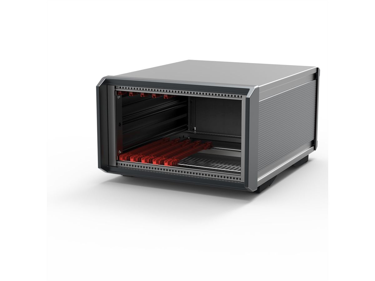 SCHROFF Komplettgehäuse, EMV-geschirmt - PROPAC PRO GEH.3HE 42TE 266T