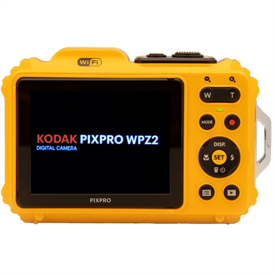 Appareil photo sous-marin Kodak WPZ2, jaune, 4x opt. Zoom, 15m, 16MP, WiFi, HD Video