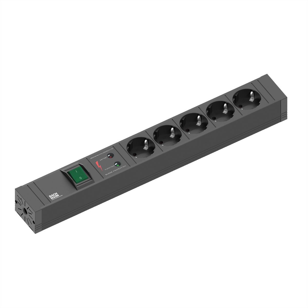 BACHMANN CONNECT LINE 5x contact de protection, câble de raccordement 2m CAT5e inclus