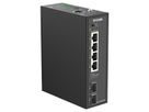 D-Link DIS-210G-06P Switch 6 ports, Smart Managed Gigabit PoE industriel