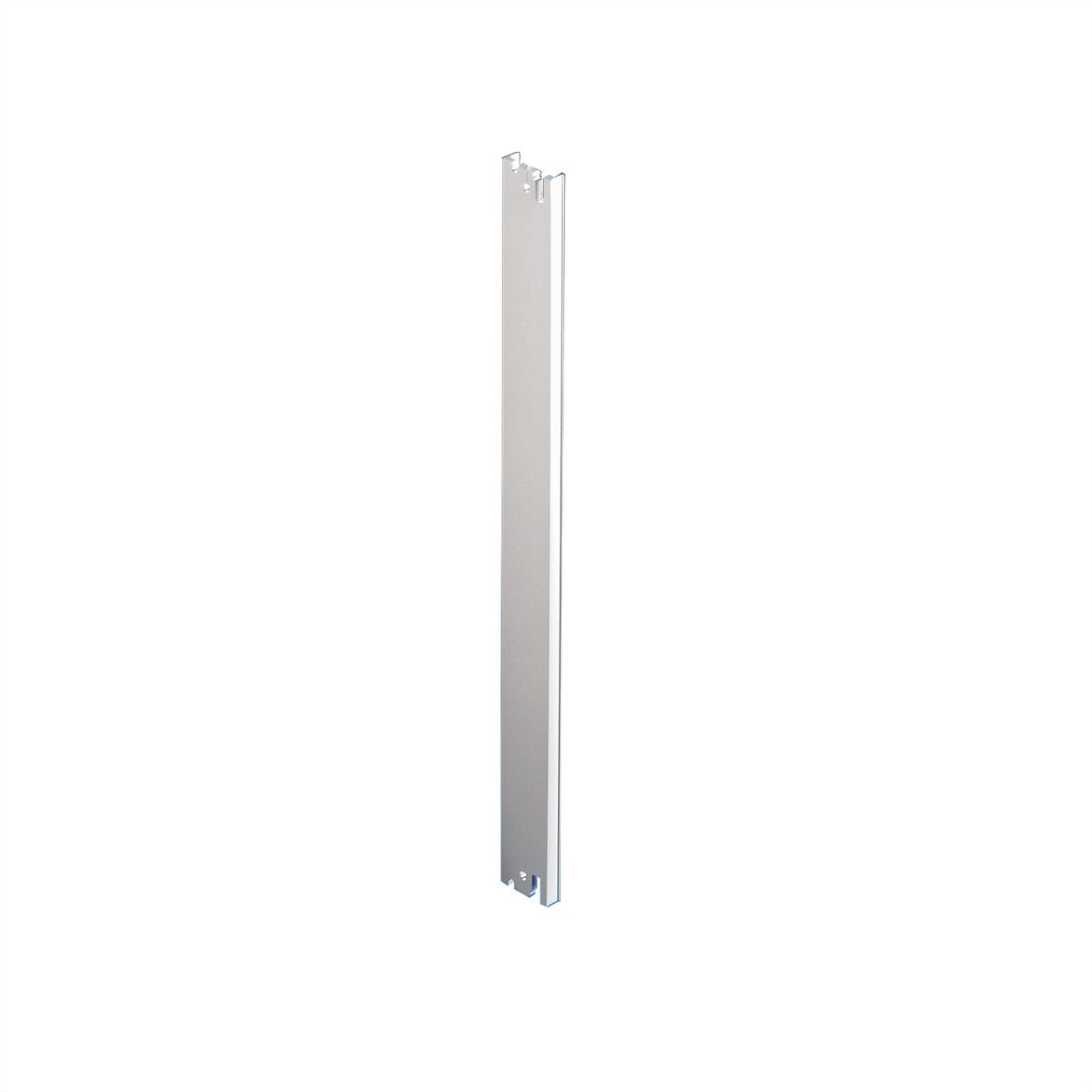 SCHROFF Plug-In Unit U-Profile Face avant pour IEL, IET, Type 2 Poignée, 6 U, 10 HP, 2,5 mm, Al, Anodisé frontal, Conducteur arrière