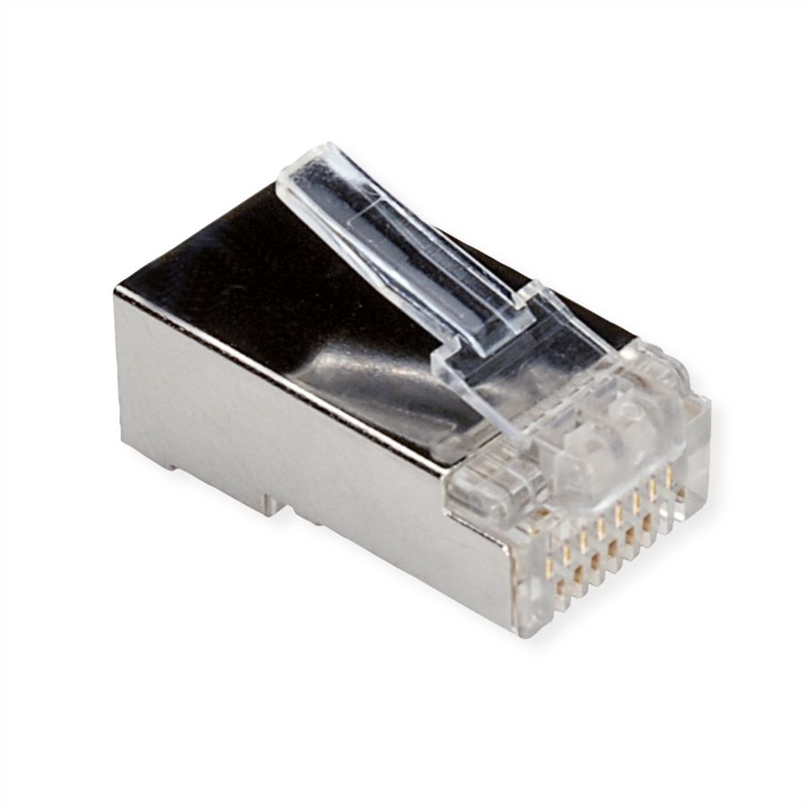 ROLINE Connecteur modulaire blindé RJ-45, Cat.6 (Classe E), 10 unités
