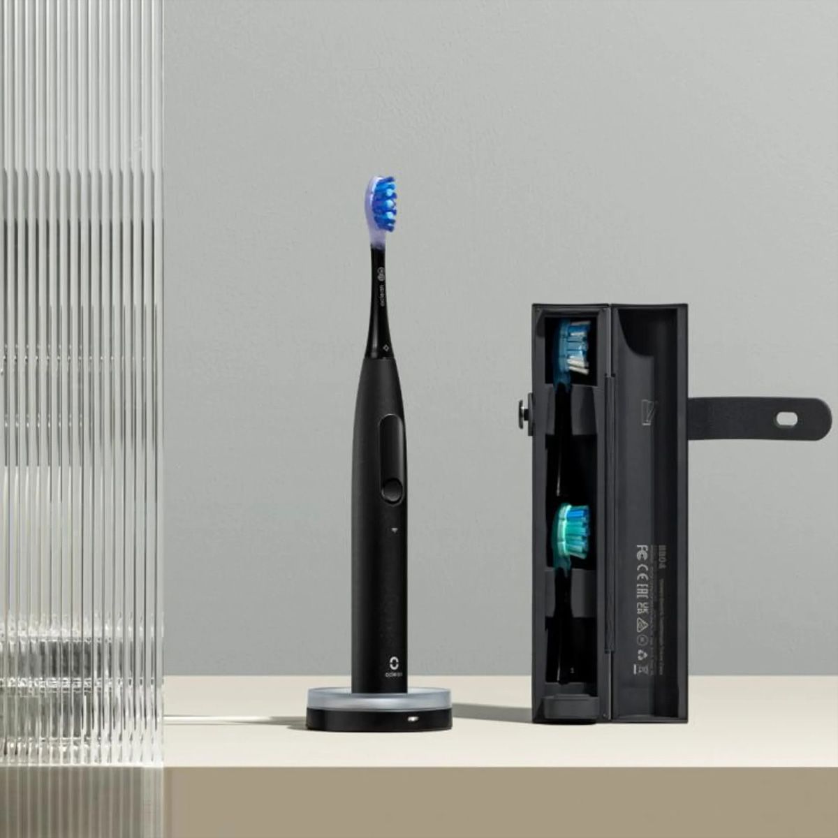 Oclean X Ultra 20 Set Schallzahnbürste Grün, 84’000 Bewegungen/min, Smart Touchscreen, 40 Tage Akku