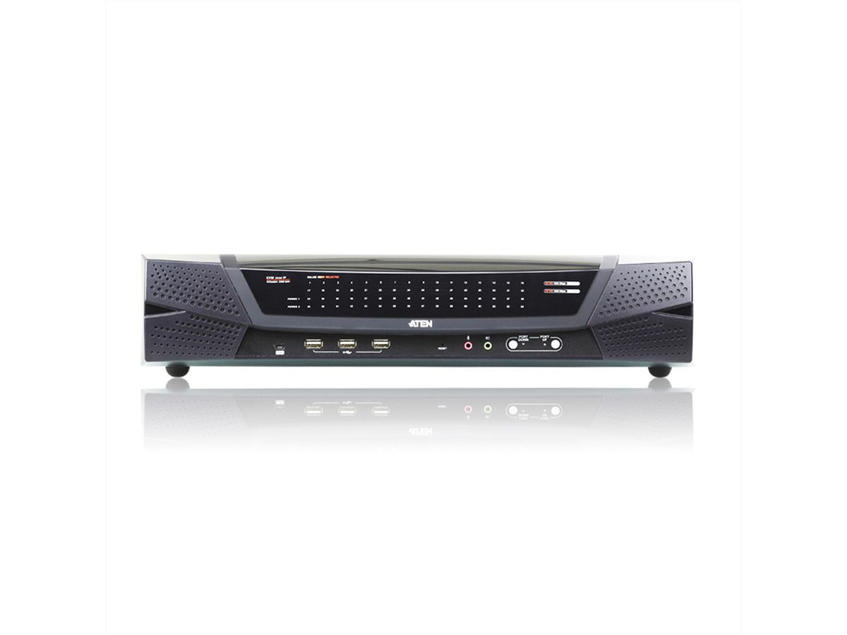 ATEN KN8164V Switch KVM-IP, 64 ports avec support virtuel