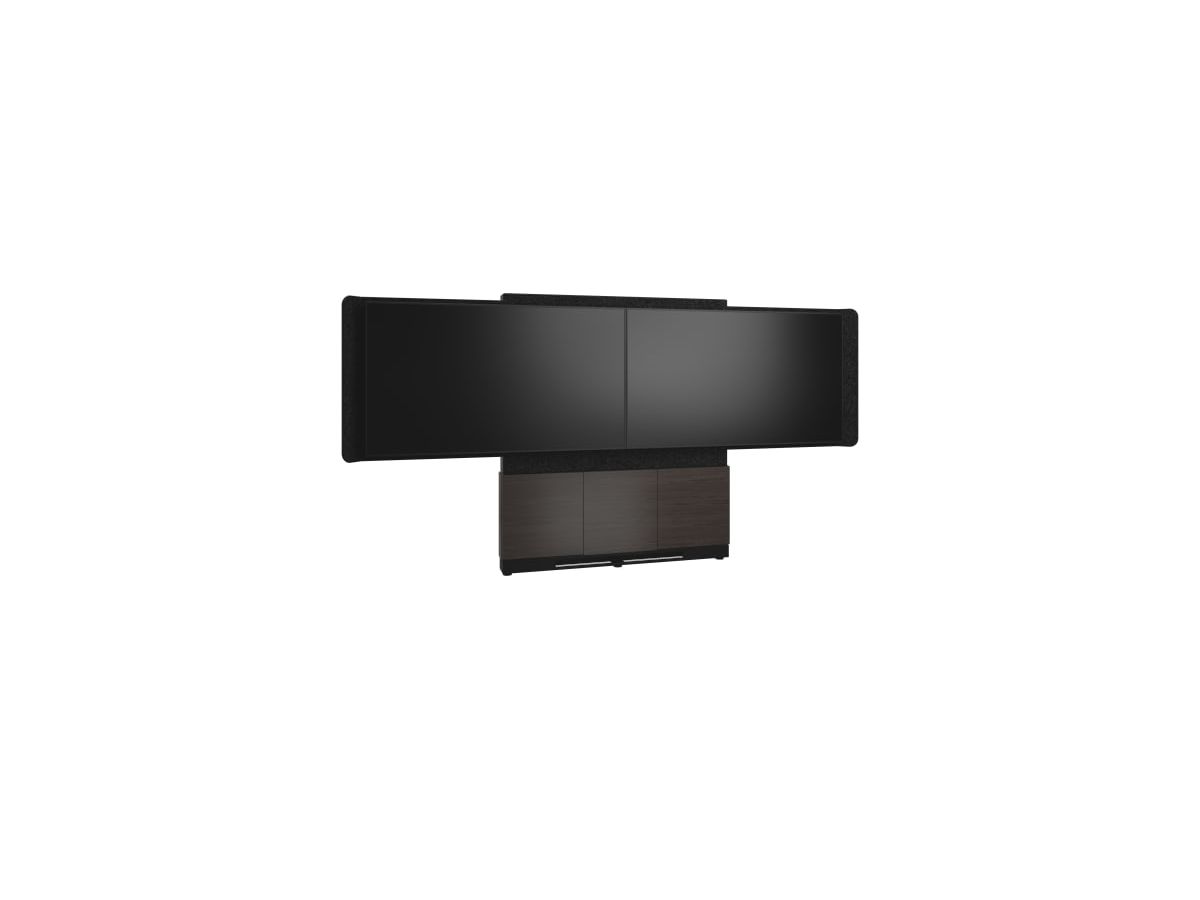 Middle Atlantic Products FM-DS-6675FW-JA3B support pour téléviseur 190,5 cm (75") Noir, Gris
