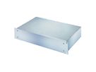 SCHROFF 19"-Kompletteinschub aus Stahlblech, Deck- und Bodenblech geschlossen - MULTIPAC 1HE 280T ALZN