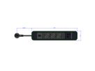 BACHMANN PRIMO 2 3xCEE7/3 1xUSB A/C 22W 2,0m CEE7/7 RAL6028