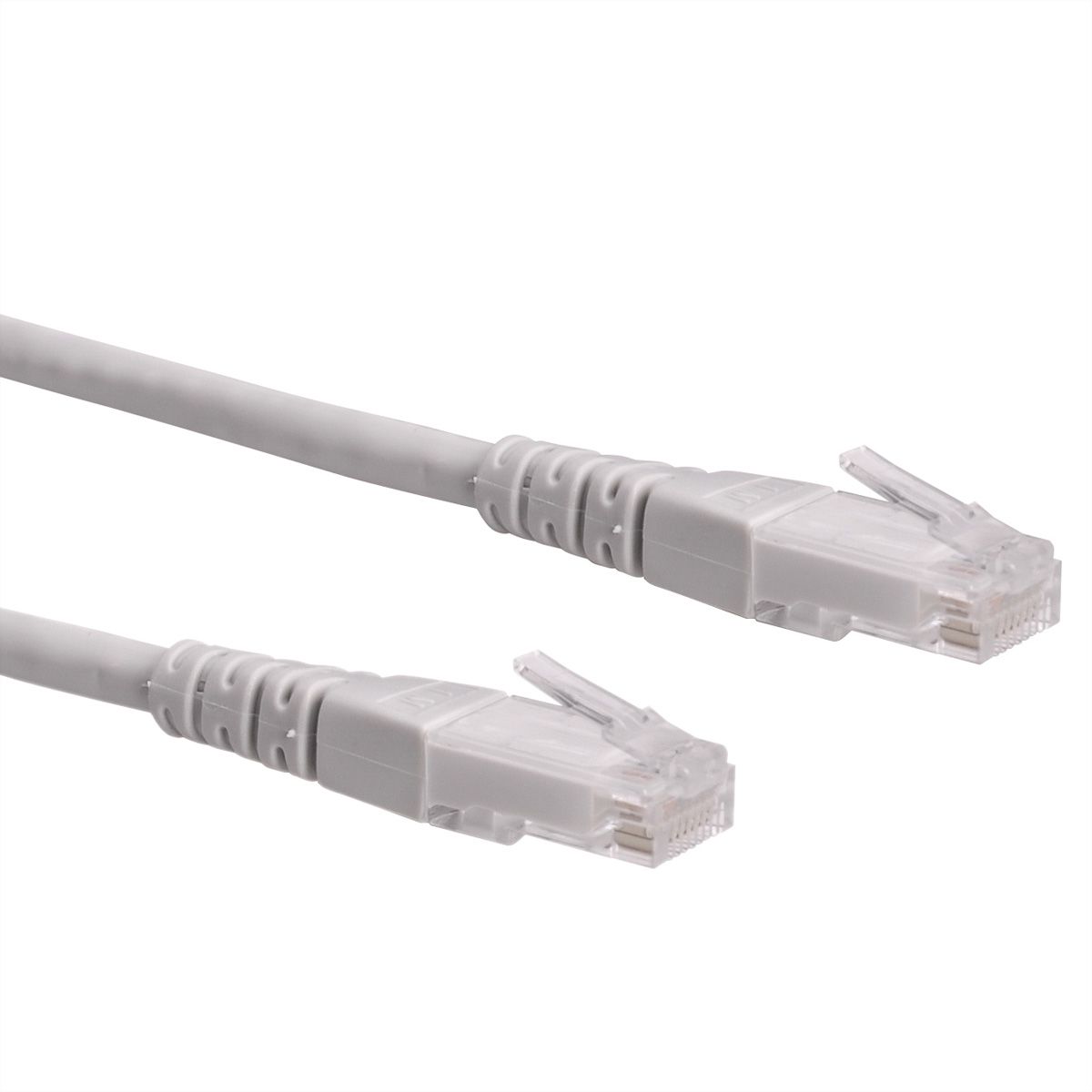 Cordon ROLINE Cat.6 (Classe E) UTP, gris, 2 m