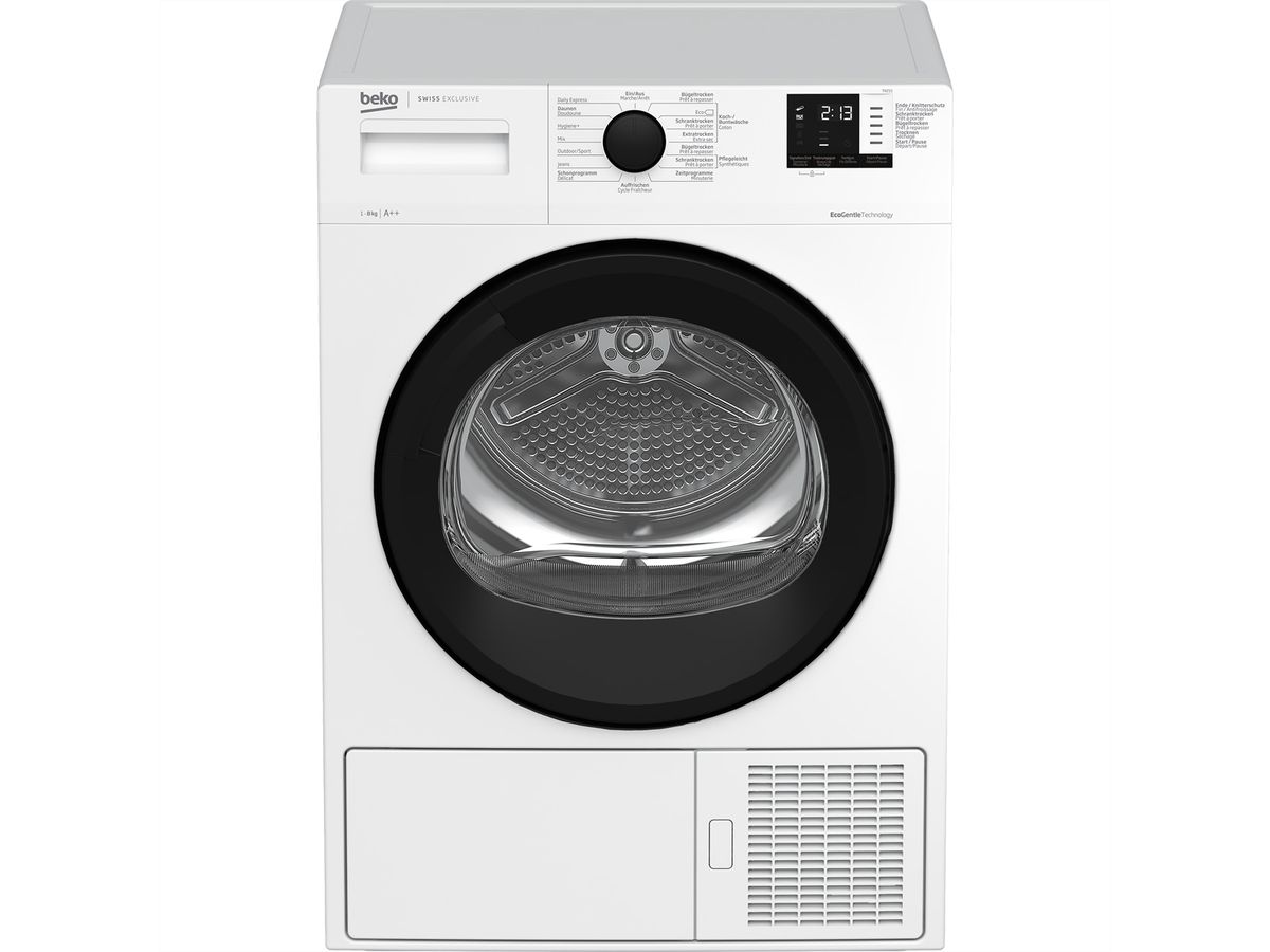 Beko Wäschetrockner TR215, 8kg, A++