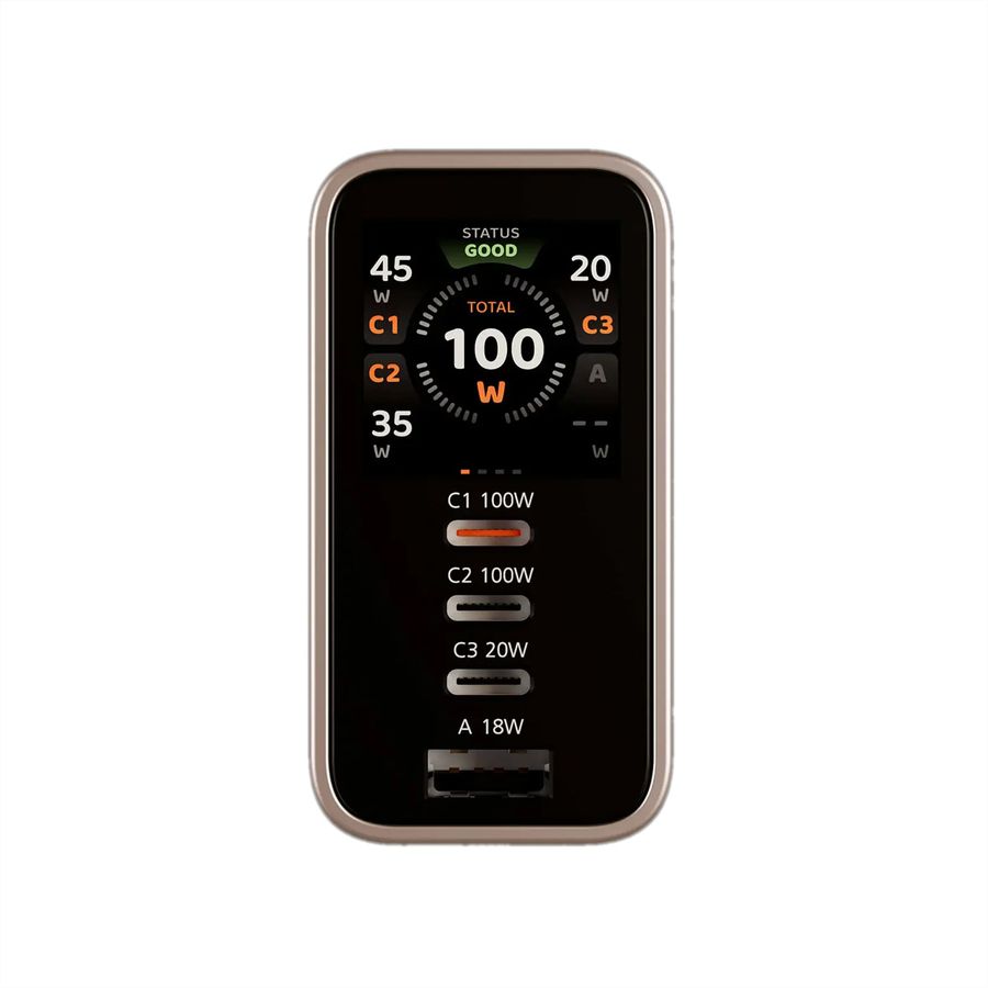 ATEN UP5100 100W 4P Smart Display Charger, GaN, 100W
