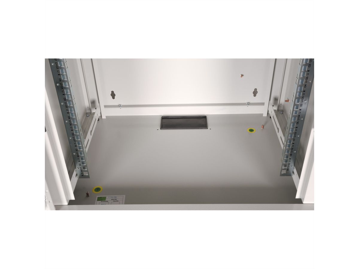 ROLINE 19-Zoll Wandgehäuse Pro 9 HE, 600x450 BxT grau