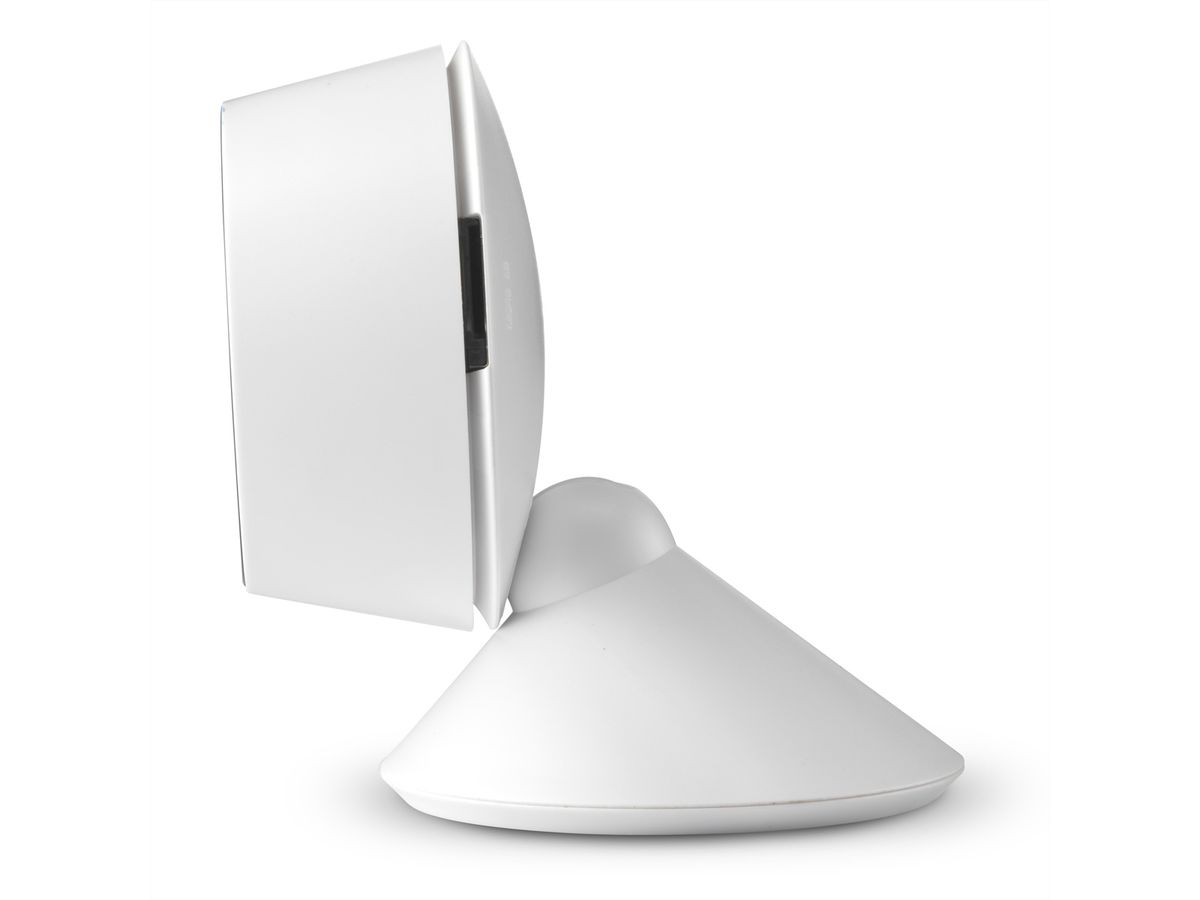 Alecto SMARTBABY5 - Babyphone Wi-Fi avec caméra, Blanc