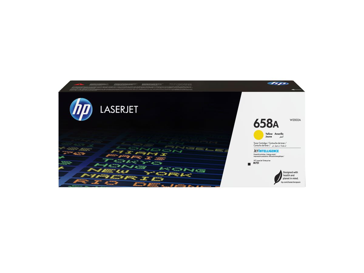 HP 658A Gelb Original LaserJet Tonerkartusche