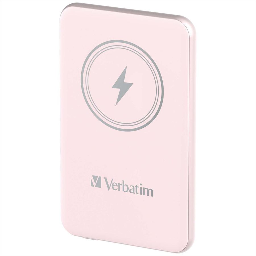 Verbatim Powerbank 5000 mAh Pink, 15W, PD20W, USB-C
