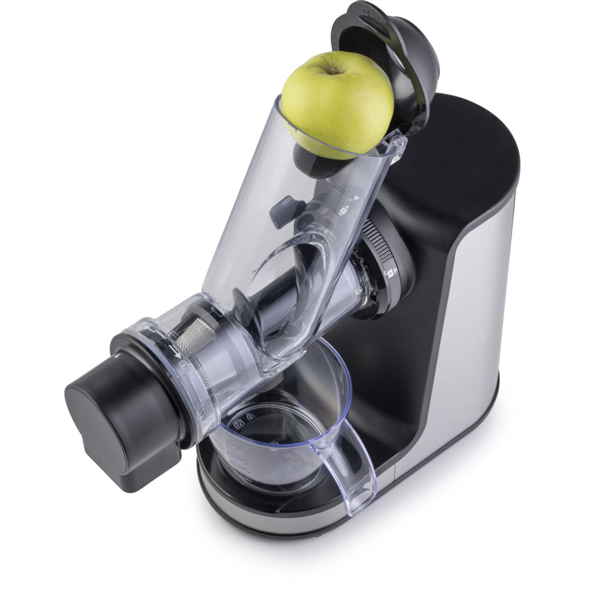 Gorenje Slow Juicer JC200BE, 200 W, noir/argent