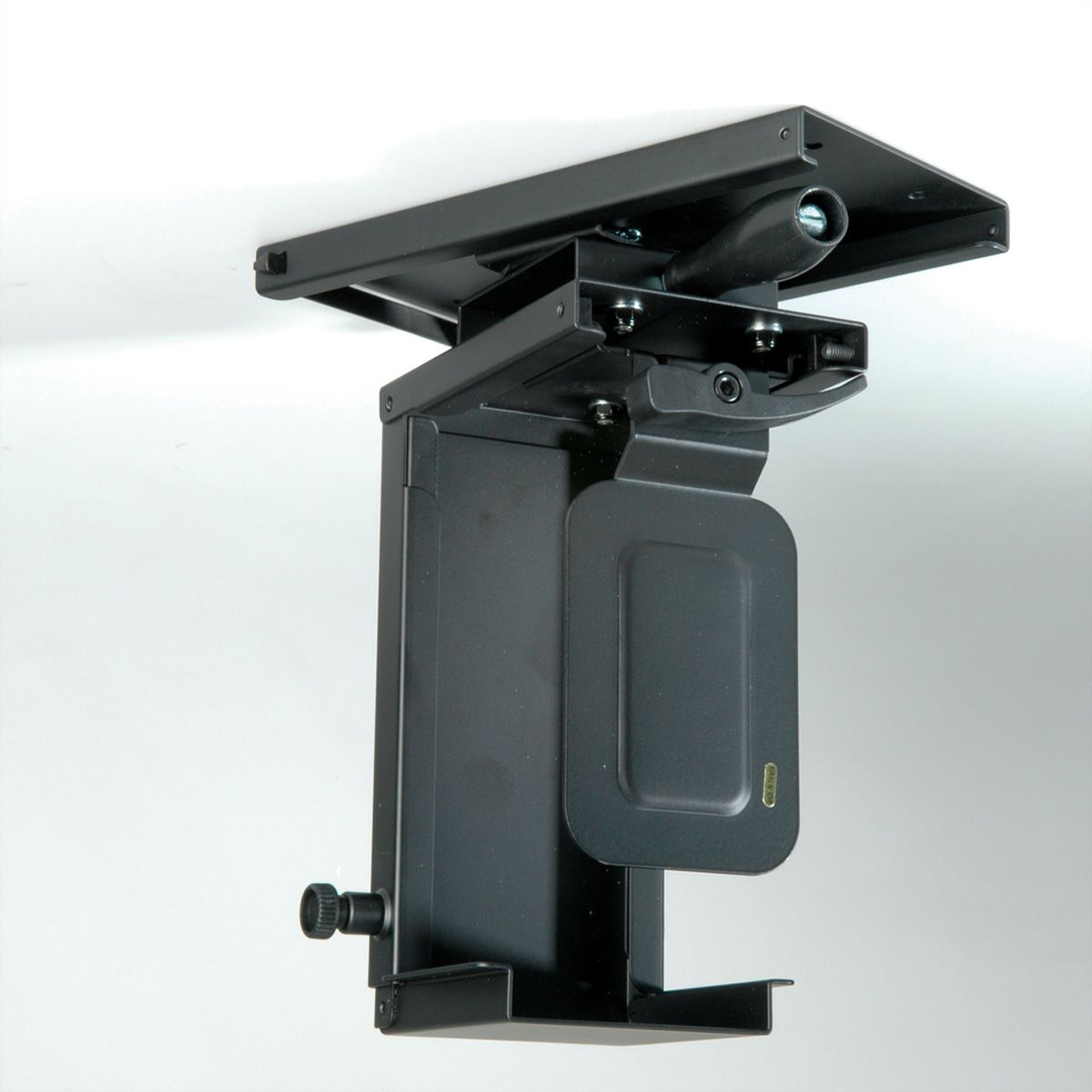 ROLINE Mini-PC-Halterung ausziehbar, drehbar, schwarz, bis 10 kg