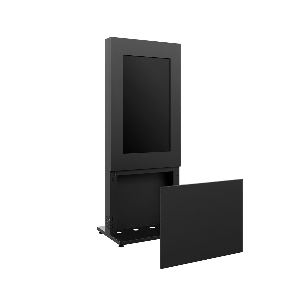 Hagor Indoorstele HP Kiosk 50" FS - B2B, Portrait, Back-to-Back,