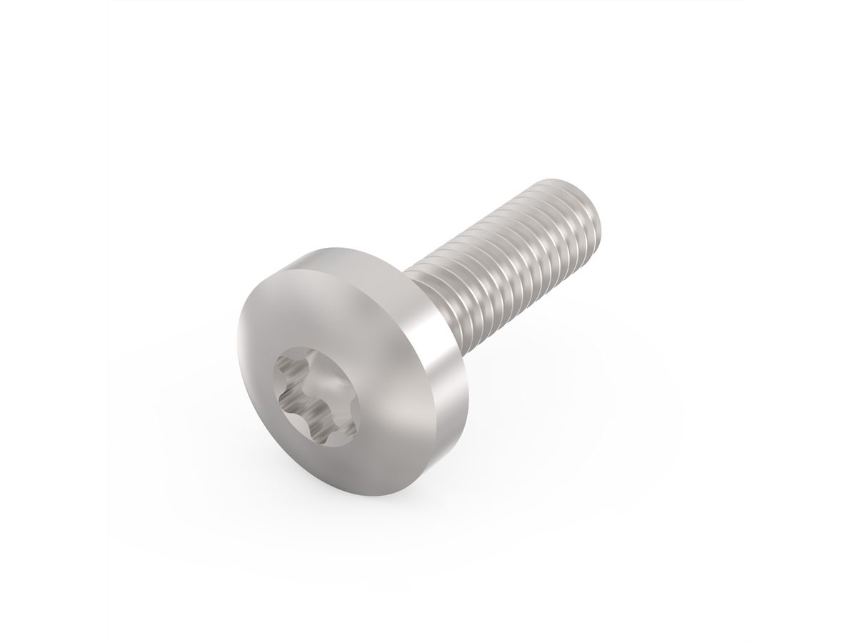 SCHROFF Linsenkopfschraube mit Torx - NTS TORXSCHR M4X14 (100STK)