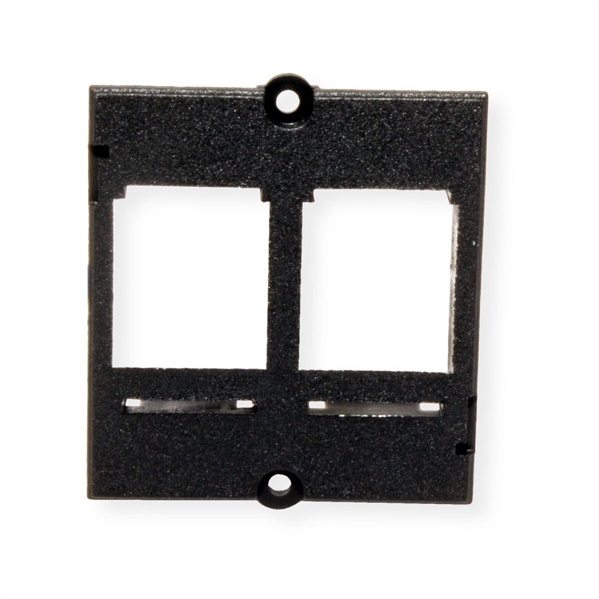 BACHMANN Custom Modul Cadre 2x Keystone, noir