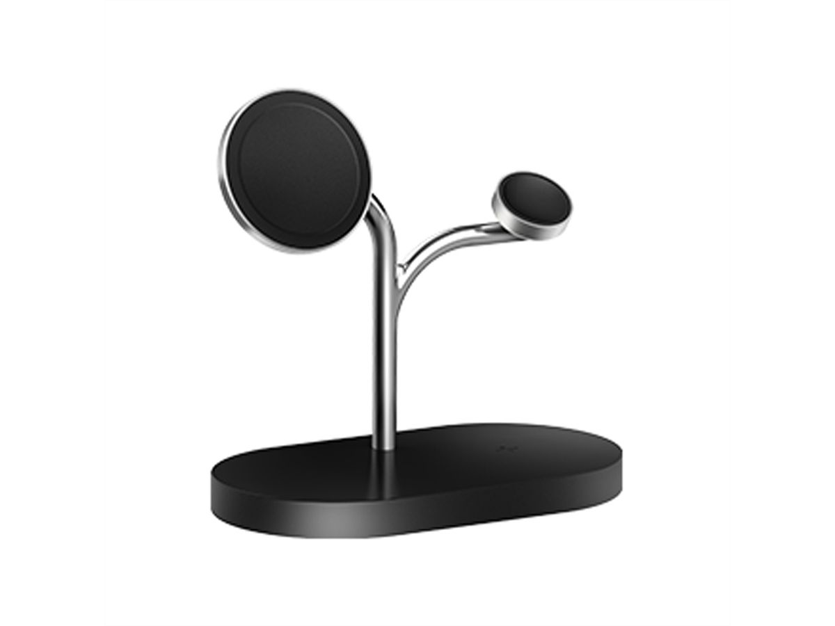 Samsung 3in1 Wireless Charger, noir, noir