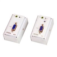 ATEN VE157 Système d'extension Cat 5 VGA/audio avec plaque murale MK
