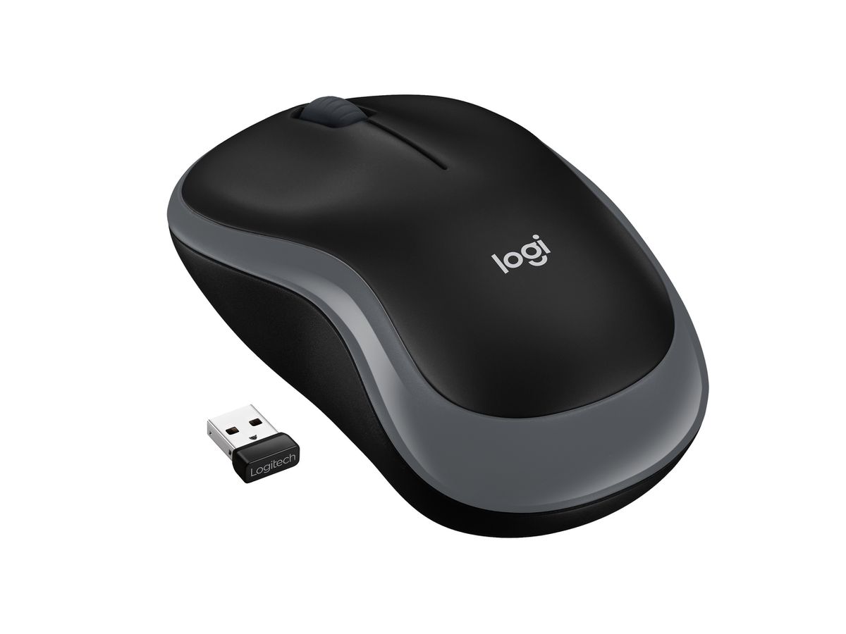 Logitech M185 souris Ambidextre RF sans fil Optique 1000 DPI