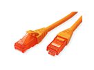 ROLINE Patchkabel Kat.6 UTP, Component Level, LSOH, orange, 0,5 m