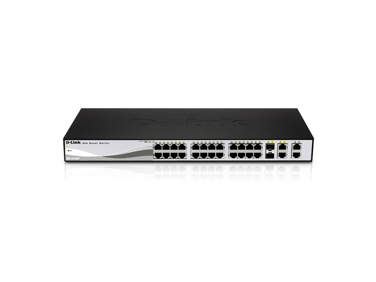 D-Link DES-1210-28P 28-Port Layer2 PoE Smart Managed Switch