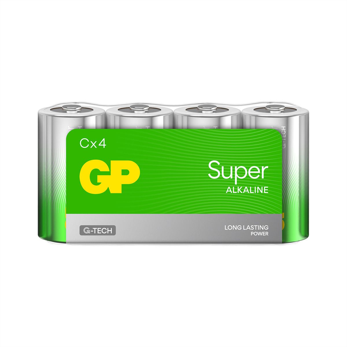 GP Batteries Super Alkaline C 4x