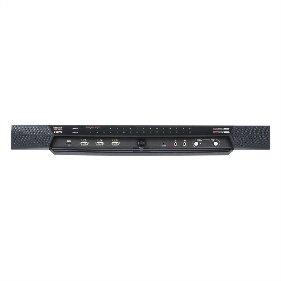 ATEN KN4032VB Commutateur KVM sur IP 32 ports Cat.5 Multi-Interface, 1 local/4 distant