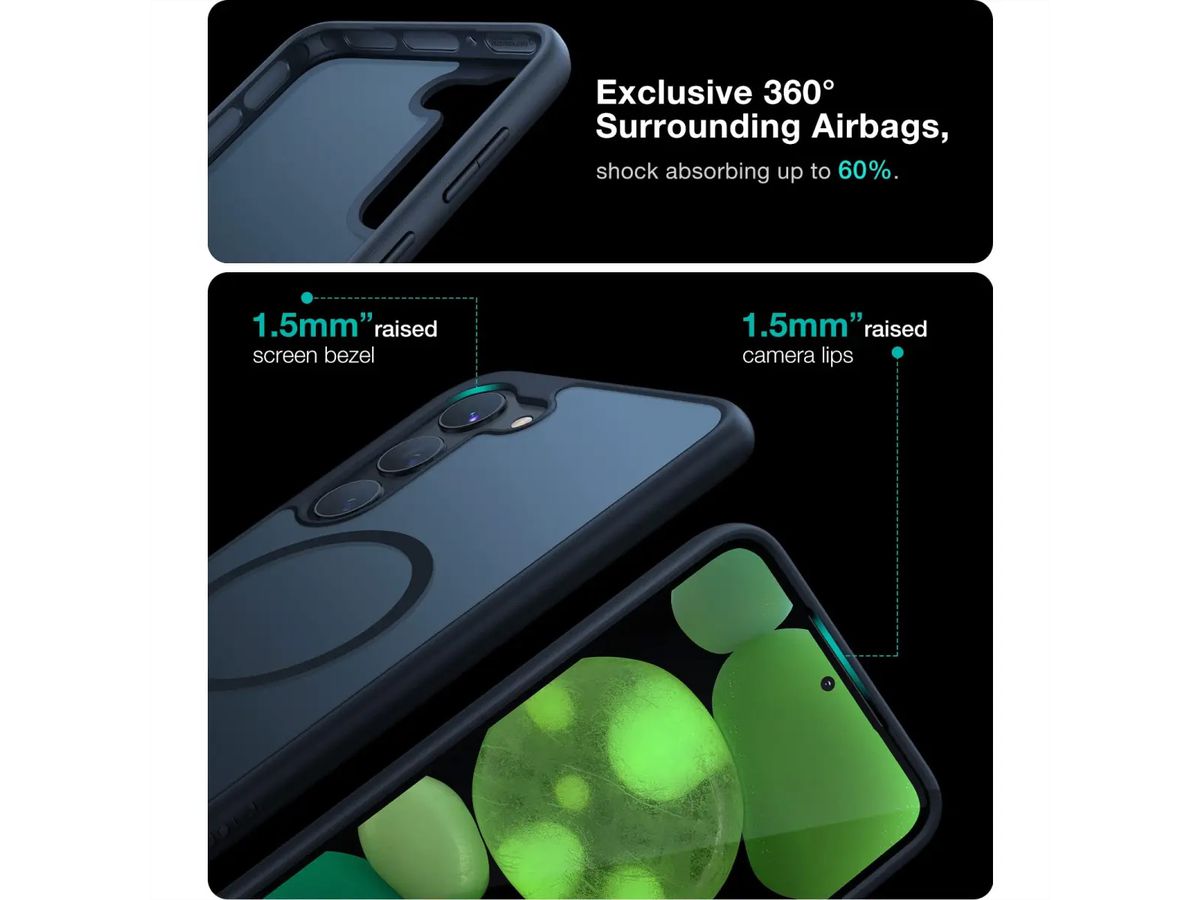 Torras étui portable Guardian Galaxy S23, magSafe, noir