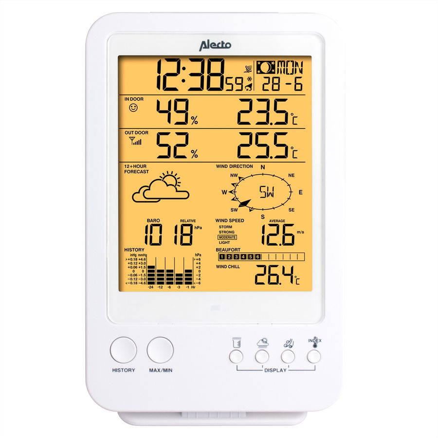 Alecto Wetterstation WS-4800