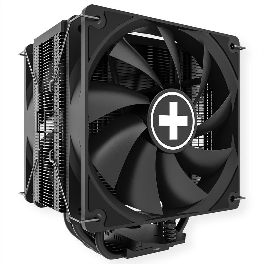 Xilence M705D AMD und Intel CPU Kühler, 2x 120mm Black PWM Lüfter, 220W TDP