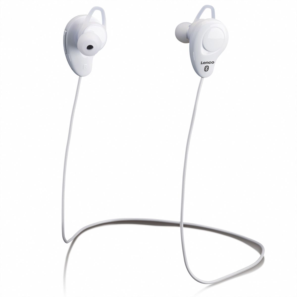 Lenco Bluetooth Kopfhörer EPB-015WH, weiss