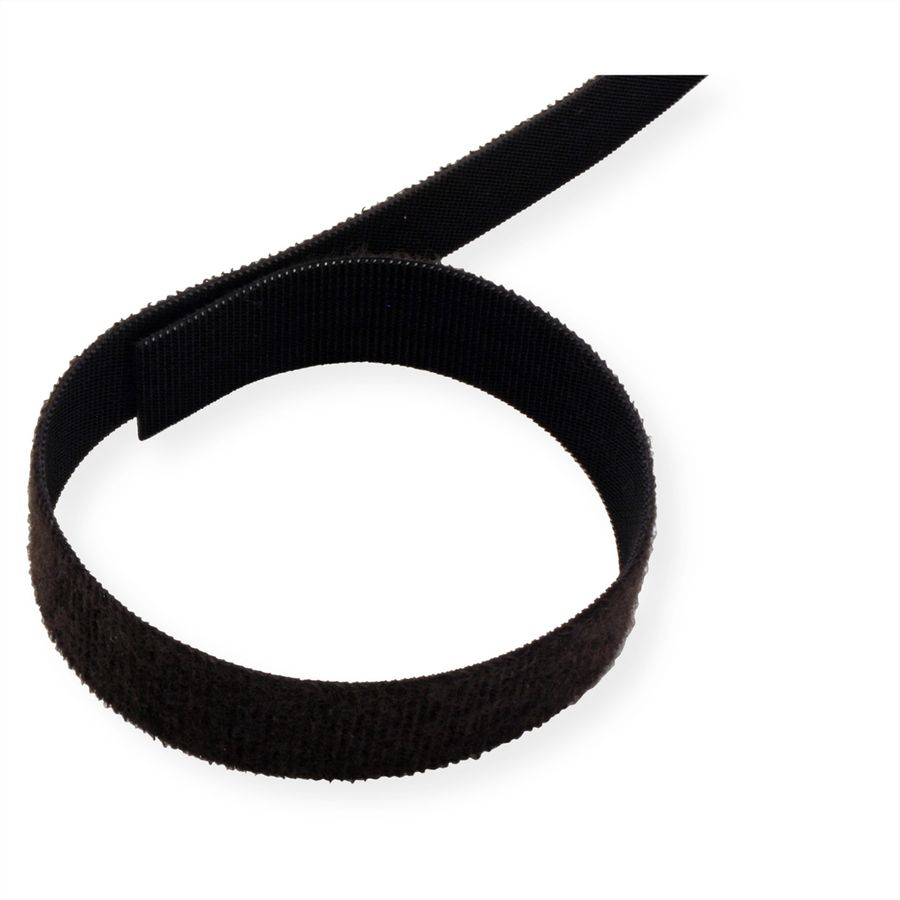 VELCRO® ONE-WRAP® Bande non perforée, 20mm, noir, 5 m