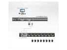 ATEN CL6700MW KVM-Console LCD, DVI, HDMI Full HD, DE-Layout
