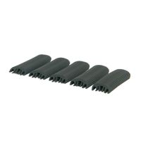 SCHROFF Kit d'appui en caoutchouc Double anneau de câble en acier 115D