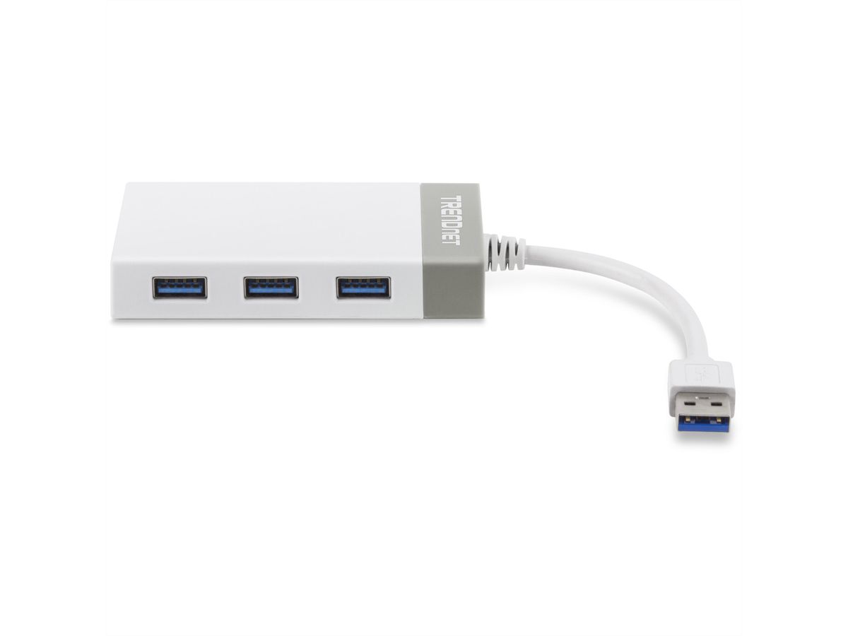 TRENDnet TU3-ETGH3 Adaptateur USB 3.0 vers Gigabit + hub